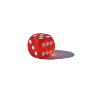 23mm Dice – Frosted – Round corners