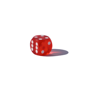 19mm Dice – Frosted – Round corners