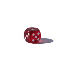 19mm Dice - Darkred - Round corners